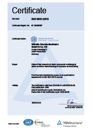 TÜV Certificate